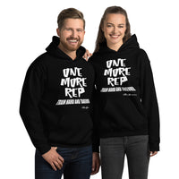 Train Hard And Takeover One More Rep Unisex Gym Workout Casual Hoodie