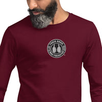 ThatXpression Embroidered Badge Men's Long Sleeve Tee